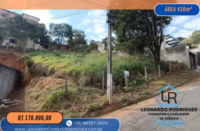 Terreno à venda no Morro Chic, Itajubá 
