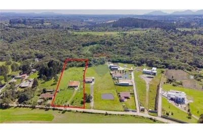Chácara com terreno 10.000m² e casa construída de 270m² com 4 dormitórios, 4 banheiros, valor r$ 1.949.000,00 corredor butiá, campina grande do sul