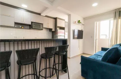 Apartamento da mariana, 2 dormitórios, com churrasqueira e varanda, 1 vaga, valor r$243.000,00 parque da fonte, são josé dos pinhais
