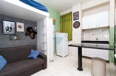 Kitnet à venda, com 18m² - rua cruz machado, centro – curitiba/pr