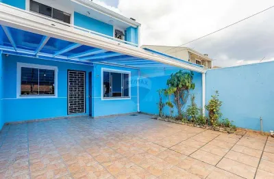 Sobrado com  3 quartos sendo 1 suíte  - parque da fonte/são josé dos pinhais r$ 419mil