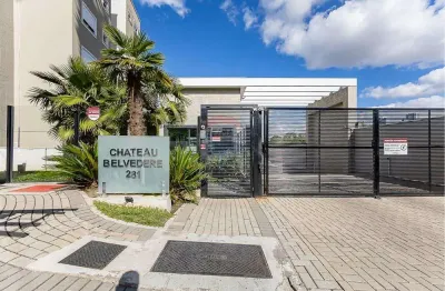Apartamento de 52m², 2 quartos sendo 1 suíte, 1 vaga moto e 1 vaga carro - condomínio chateau belvedere - mossunguê - curitiba/pr