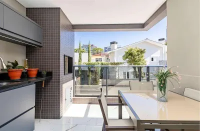 Apartamento moderno no bacacheri com varanda gourmet , área útil de 105m², 3 quartos e 2 vagas