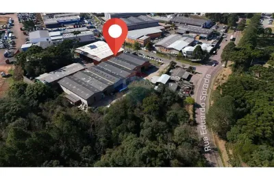 Terreno com barracões 8.111m² - cidade industrial de curitiba