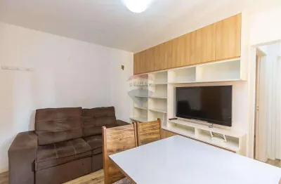 Apartamento para alugar todo mobiliado, 2 quartos, sala, cozinha, bairro bigorilho, curitiba