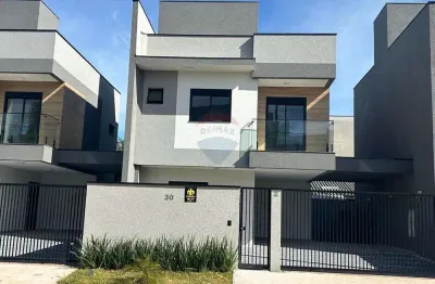 Sobrado com 03 suítes no bairro afonso pena-são josé dos pinhais