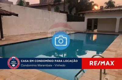 Casa para locação,430m², condomínio marambaia, vinhedo,sp com 3 quartos, 6 banheiros