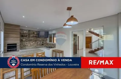 Casa em condomínio fechado com 3 quartos à venda na Rua Ribadavia, 53, Residencial Aziz Louveira, Louveira