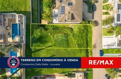 Terreno residencial 525 m2 para venda em louveira – sp no condomínio delle stelle