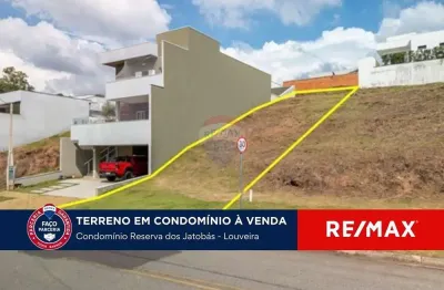 Terreno à venda em louveira condomínio reserva dos jatobás