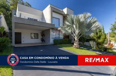 Casa com 4 quartos sendo 3 suítes, piscina e área gourmet e energia fotovoltáica no condomínio delle stelle em louveira - sp