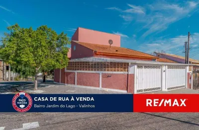 Casa térrea com 4 quartos sendo 3 suítes em valinhos sp a venda, r$ 629.999,00 jardim do lago em valinhos