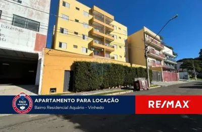 Apartamento para locação edifício itália ii no residencial aquário em vinhedo
