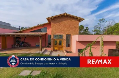 Casa em condomínio fechado com 3 quartos à venda na Rua Araraleari, 125, Bosque, Vinhedo