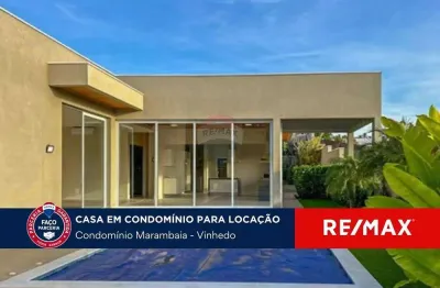 Casa de condomínio com 4 quartos e 6 banheiros para alugar, 350 m² por r$ 18.400/mês