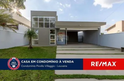 Casa em condomínio fechado com 3 quartos à venda na Estrada Alfredo Strabello, 999, Vilagge Capricio, Louveira