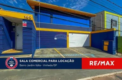 Casa comercial para locação 390m2 com edícula no jardim itália, vinhedo