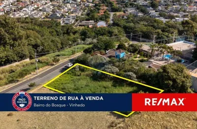 Terreno a venda com 620 m² no bairro do bosque em vinhedo-sp