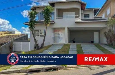 Locação de casa com 3 suítes no condomínio delle stelle em louveira