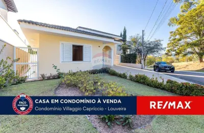 Casa em condomínio fechado com 4 quartos à venda na Rua Napoli, 44, Vilagge Capricio, Louveira