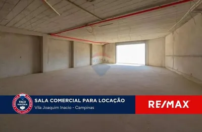 Sala comercial para alugar com 200m² por r$ 5.000,00 - vila joaquim inácio, campinas/sp.