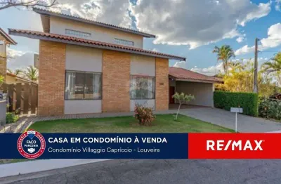 Vende-se casa térrea, com 3 quartos e piscina no villaggio capriccio em louveira.