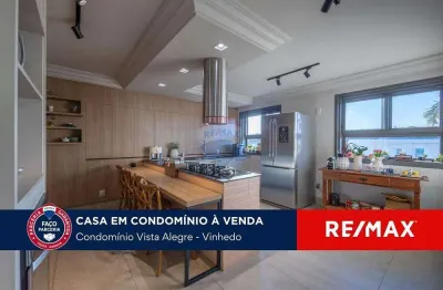 Casa de condomínio com área funcional térrea e 6 suítes para venda - condomínio vista alegre - vinhedo - sp
