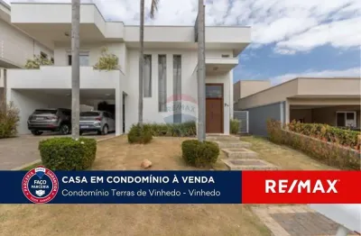 Vende-se casa com 4 dormitórios:  1 suíte no térreo, piscina e escritório no terras de vinhedo.