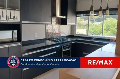 Casa térrea para locação -122m2 - 3 suítes - cond. vista verde - vinhedo sp