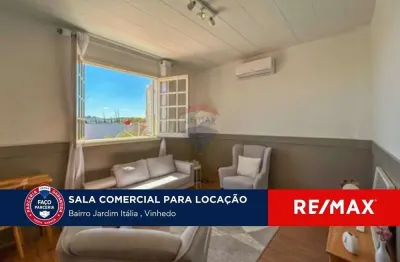 Casa pitanga - sala comercial decorada para aluguel – jardim itália, vinhedo - sala 3