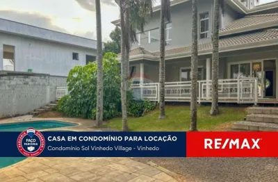 Casa em condomínio fechado com 6 quartos para alugar na Rua Solarium, 320, Marambaia, Vinhedo