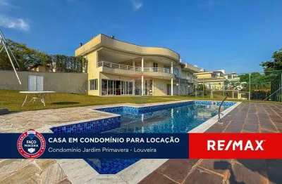 Casa para locação em louveira no condomínio jardim primavera