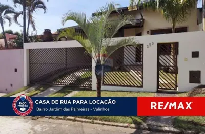 Casa térrea para alugar – 154m², 3 quartos e 2 banheiros - jardim das palmeiras, valinhos