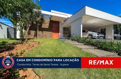 Casa em condomínio fechado com 3 quartos para alugar na Rua Tailandia, 57, Terras de Santa Teresa, Itupeva