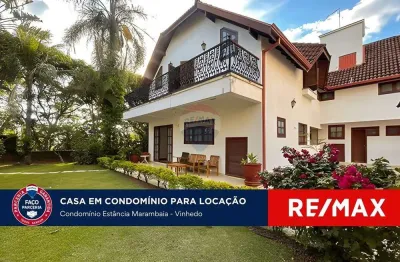 Casa de condomínio com 4 quartos e 5 banheiros para alugar, 466 m² por r$ 9.300/mês