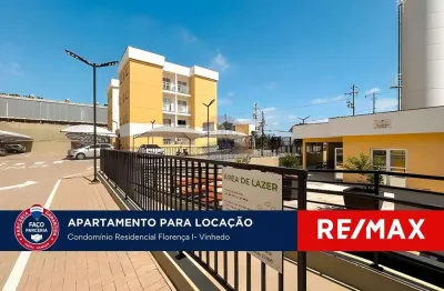 Apartamento para alugar no condomínio residencial florença em vinhedo/sp