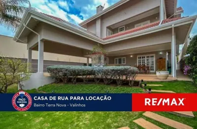 Casa com 4 quartos para alugar na Rua Guerino Fiorin, 137, Parque Terranova, Valinhos