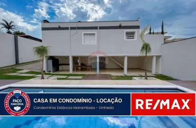 Casa em condomínio fechado com 3 quartos para alugar no Condomínio Estância Marambaia, Vinhedo 