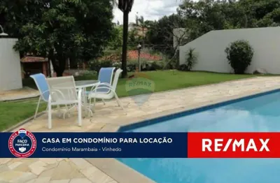 Casa em condomínio fechado com 4 quartos para alugar na Rua Frutal, 21, Marambaia, Vinhedo