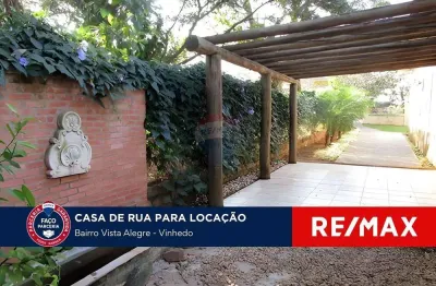 Casa com área funcional térrea e 4 suítes para locação - condomínio vista alegre - vinhedo - sp