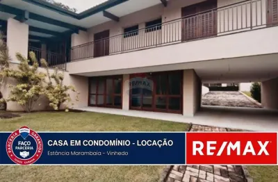 Casa em condomínio fechado com 43 quartos para alugar no Condomínio Estância Marambaia, Vinhedo 