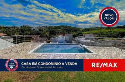 Casa em condomínio fechado com 3 quartos à venda na Alameda Das Palmeiras, 92, Condomínio Santa Isabel, Louveira