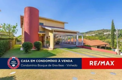 Casa com 4 dormitórios a venda no Condomínio Bosque de Grevíleas - Vinhedo/SP