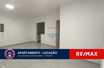 Apartamento para alugar com 96m² e ótima planta em condomínio fechado em Vinhedo/SP /  Valor mensal R$ 4.750,00