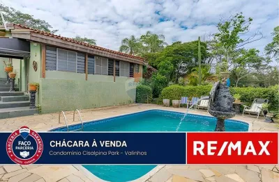 Chácara / sítio com 3 quartos/3 suítes  à venda na Estrada do Jequitibá, 4, Condomínio Cisalpina Park, Valinhos