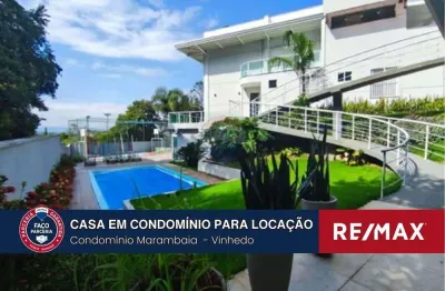 Casa em condomínio fechado com 5 quartos para alugar no Condomínio Estância Marambaia, Vinhedo 