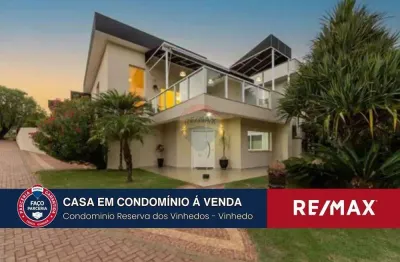 Casa em condomínio fechado com 4 quartos à venda no Residencial Aziz Louveira, Louveira 