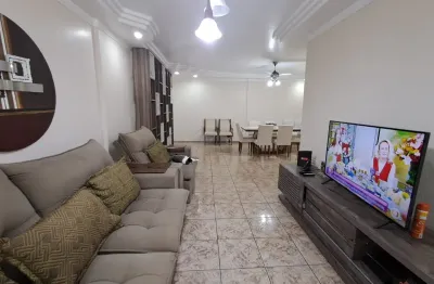 Amplo apartamento para venda com vista lateral para o mar, 150 m² 03 dorm. itararé, são vicente - sp
