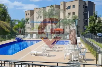 Apartamento com 2 quartos à venda na rua goianinha, curicica, rio de janeiro, 45 m2 por r$ 250.000
