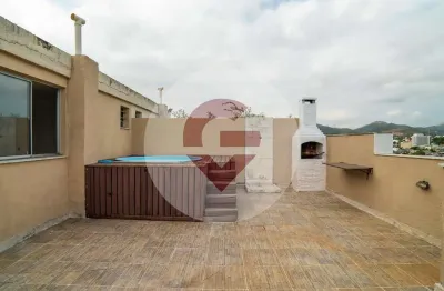 Cobertura com 3 quartos à venda na rua caviana, 401, taquara, rio de janeiro, 149 m2 por r$ 325.000
